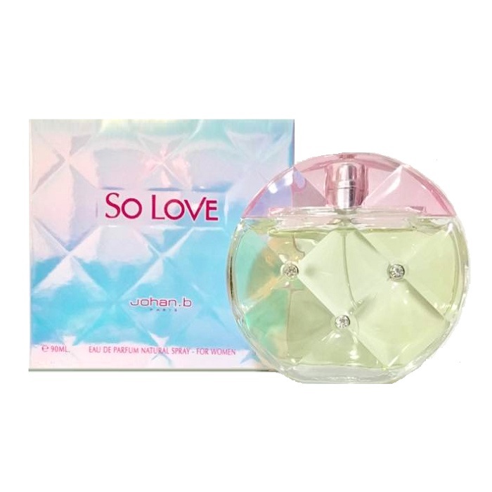 So Love Perfume by Geparlys Johan.b 3.0oz Eau De Parfum spray for women